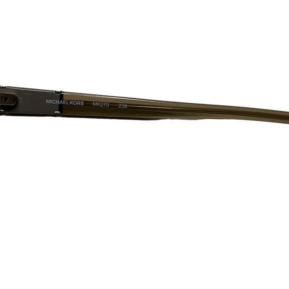 Michael Kors Eyeglasses MK270 239 Crystal Taupe Rectangular Frame 50-16 H1567 - Picture 6 of 7